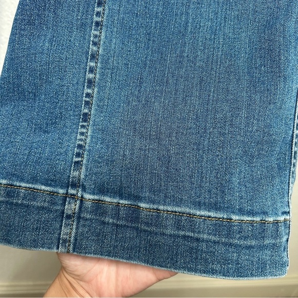 NWT Spanx Seamed Front Wide Leg Jean in Vintage Indigo 1X - Picture 8 of 16